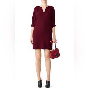Trina Turk Wine Pipkin Dress
